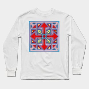 Mandala Design Long Sleeve T-Shirt